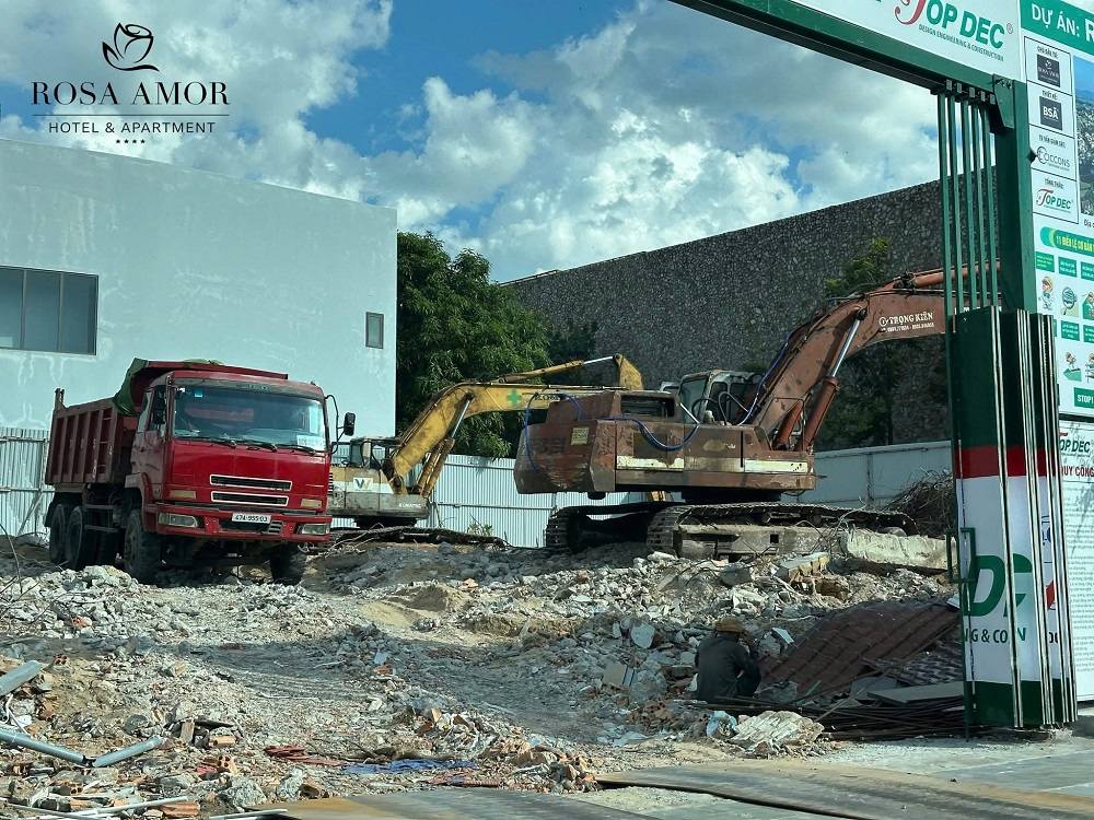 Dự án đang được đẩy nhanh tiến độ xây dựng